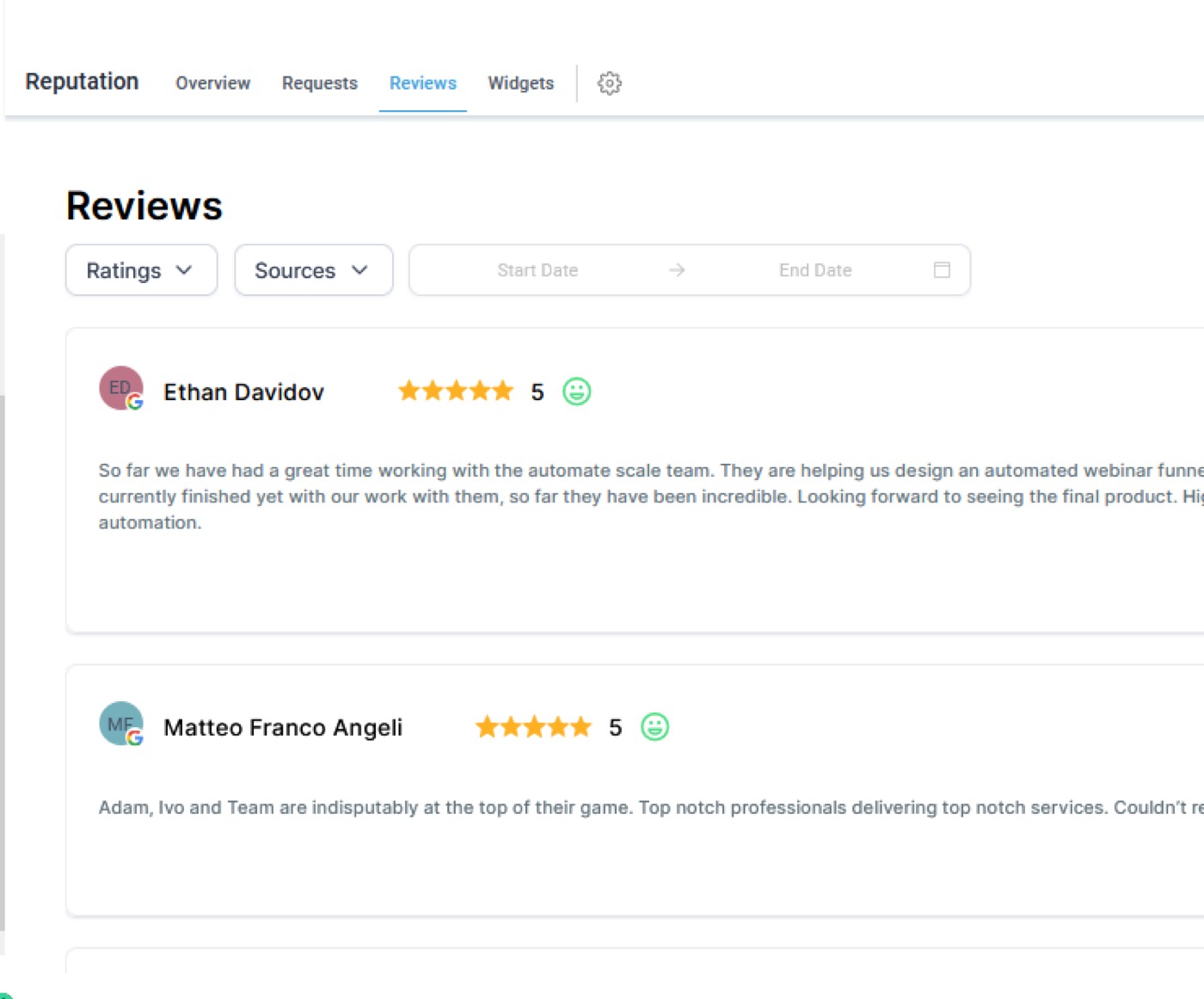 review