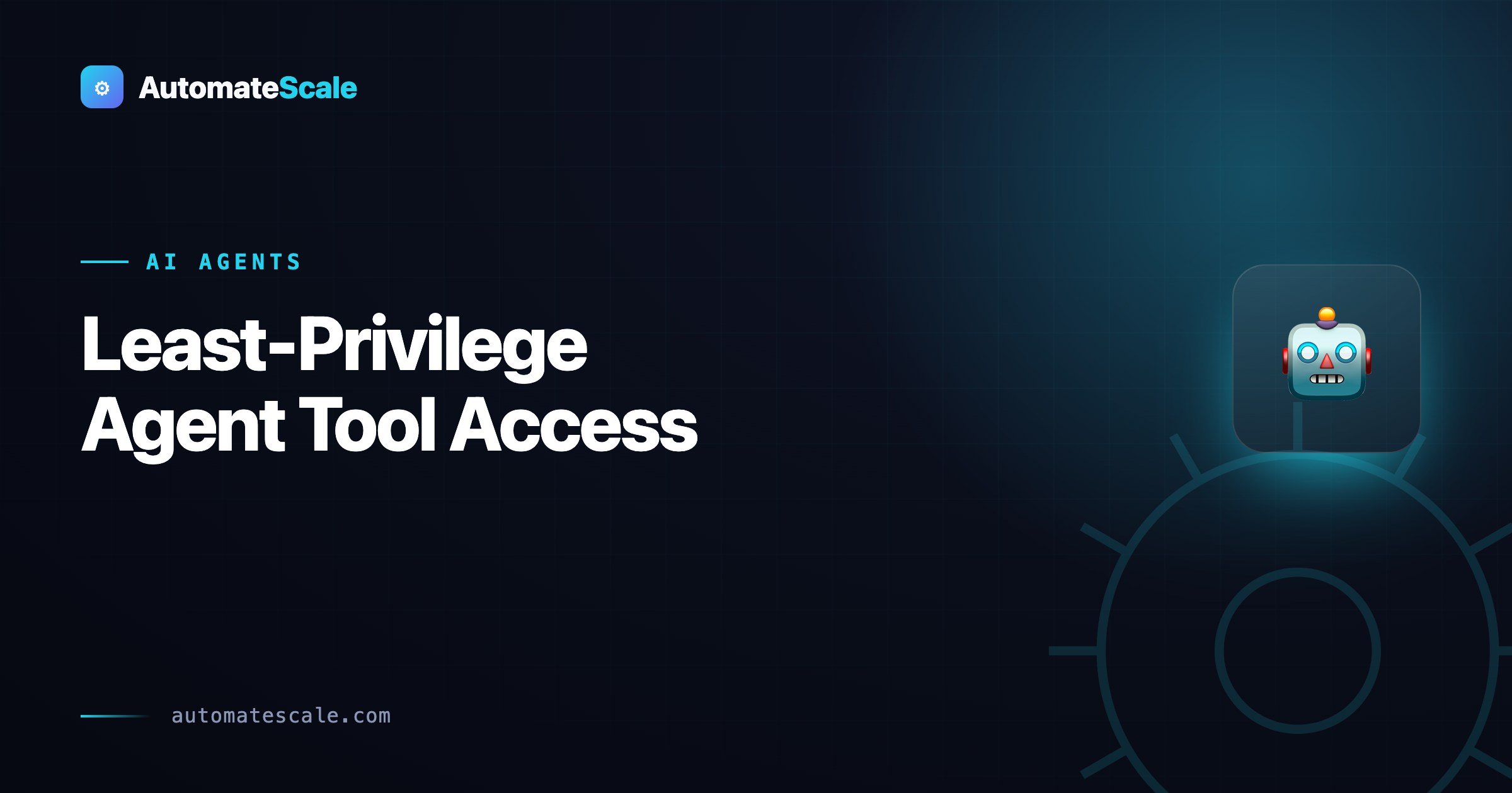 Your agent has every tool every turn.That's a security and quality problem.