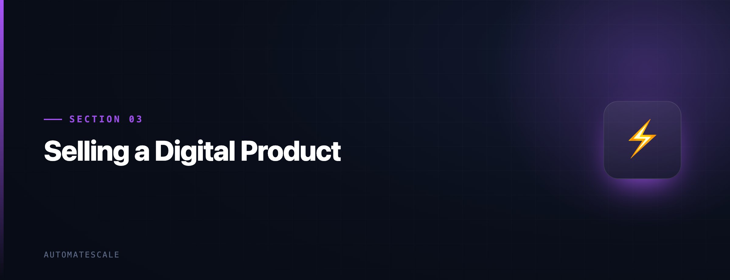 Selling a Digital Product