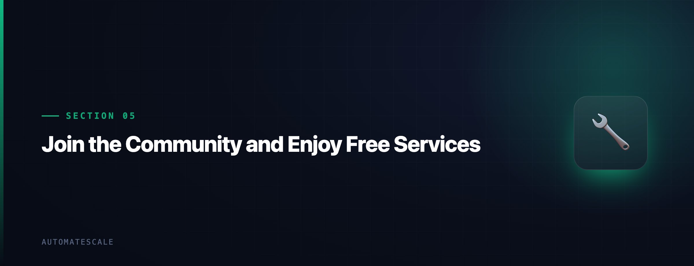 Join the Community and Enjoy Free Services