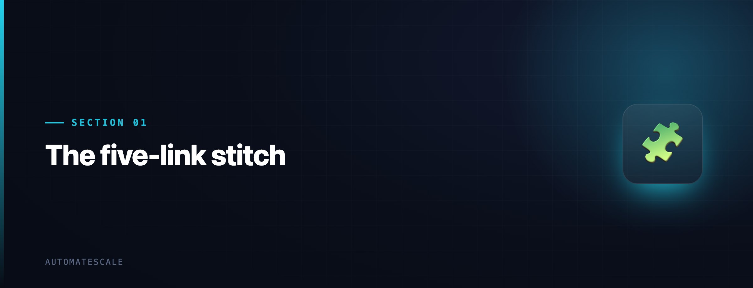 The five-link stitch