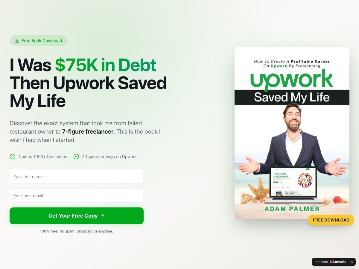 Upwork Saved My Life preview